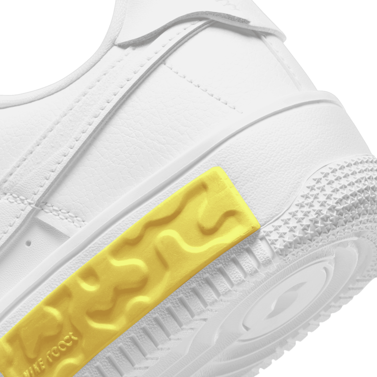 Nike Air Force 1 Low Fontanka Summit White Opti Yellow (W) Angle 6