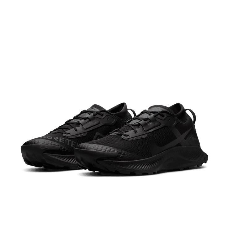 Nike Pegasus Trail 3 Gore-Tex Black Dark Smoke Grey Angle 2