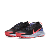 Nike Pegasus Trail 3 Gore-Tex Black Lapis Bright Mango (W) Angle 2