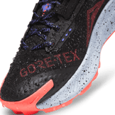 Nike Pegasus Trail 3 Gore-Tex Black Lapis Bright Mango (W) Angle 6