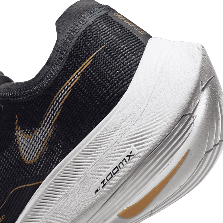Nike ZoomX Vaporfly Next% 2 Black Metallic Gold Coin Angle 5