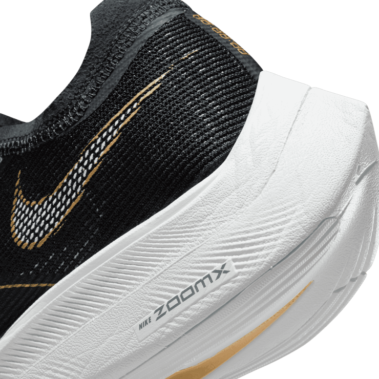 Nike ZoomX Vaporfly Next% 2 Black Metallic Gold Coin (W) Angle 5