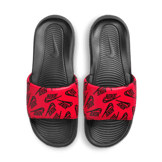Nike Victori One Slide Red Logo Print Angle 1