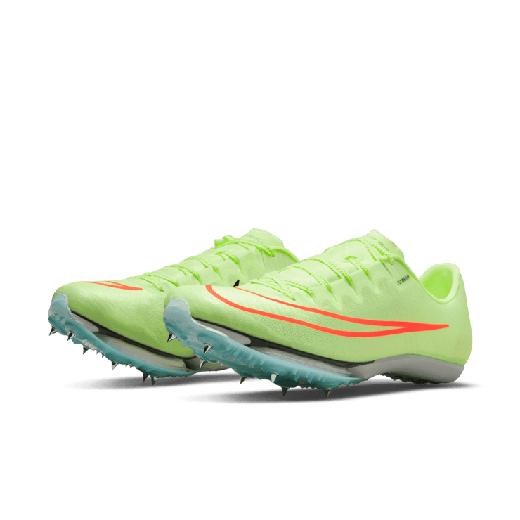 Nike Air Zoom Maxfly Barely Volt Hyper Orange Angle 2