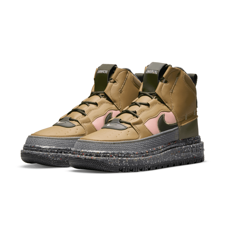 Nike Air Force 1 High Boot NN Brown Kelp Angle 2