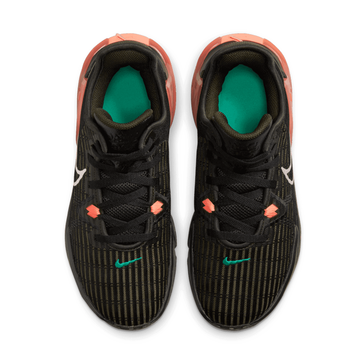 Nike LeBron Witness 6 Black Crimson Pulse Angle 1