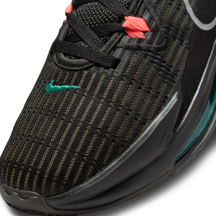 Nike LeBron Witness 6 Black Crimson Pulse Angle 4