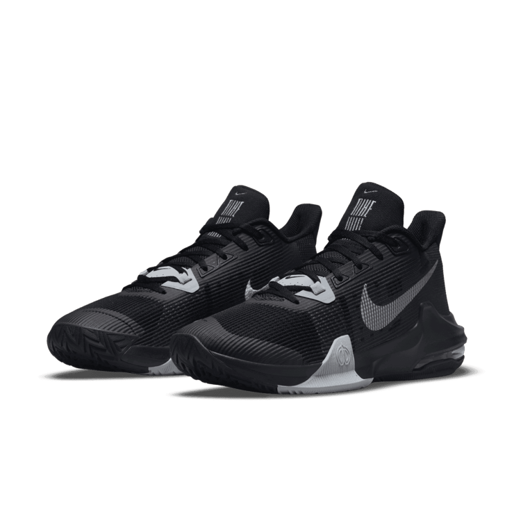 Nike Air Max Impact 3 Black Wolf Grey Angle 2