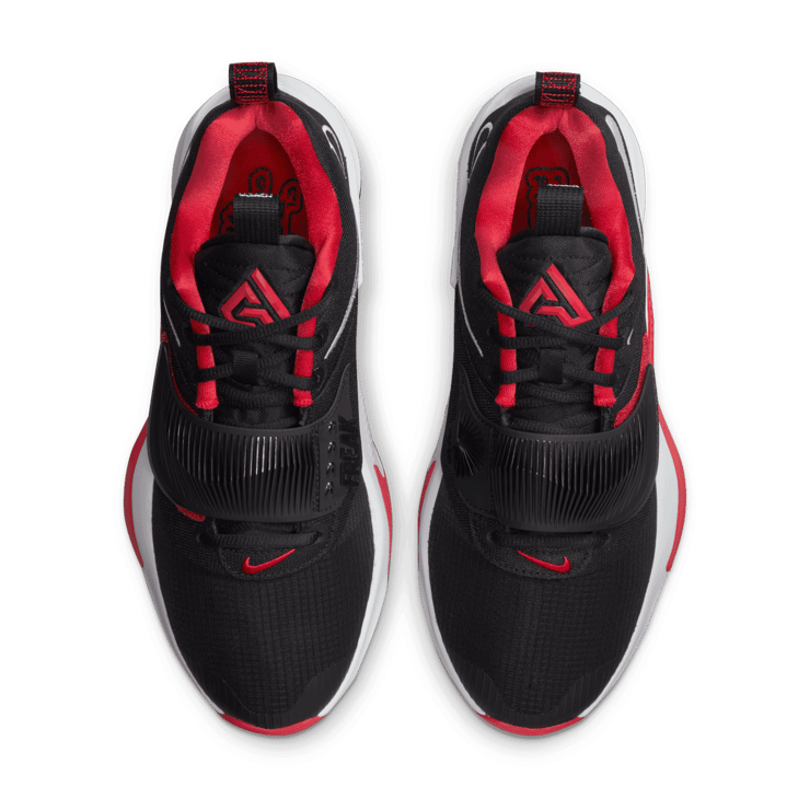 Nike Zoom Freak 3 Black Red Angle 1