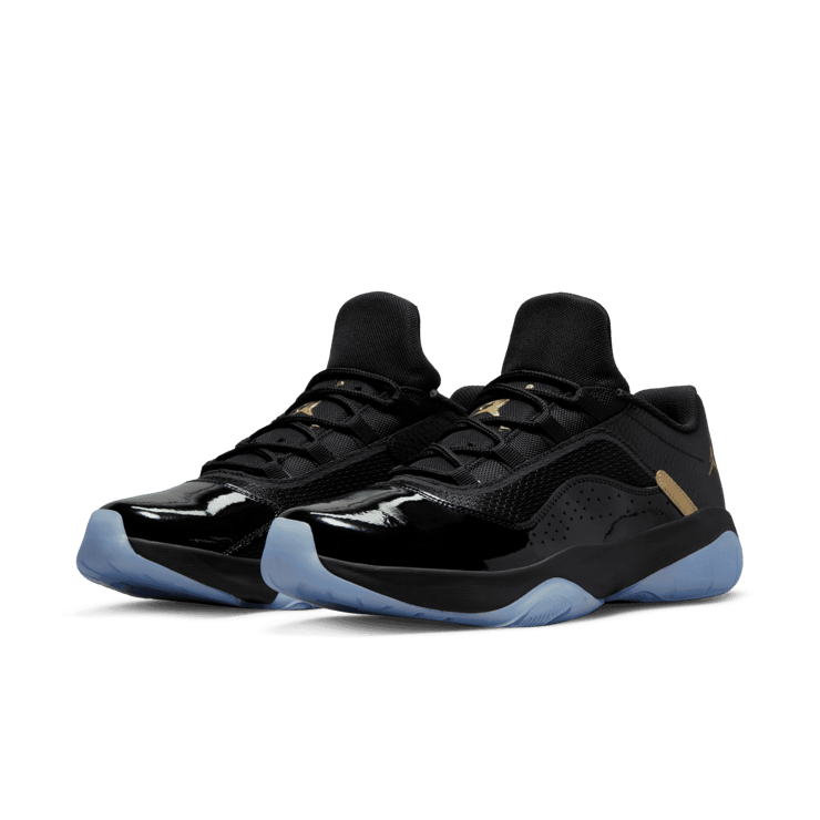 Jordan 11 CMFT Low Black Gold Angle 2