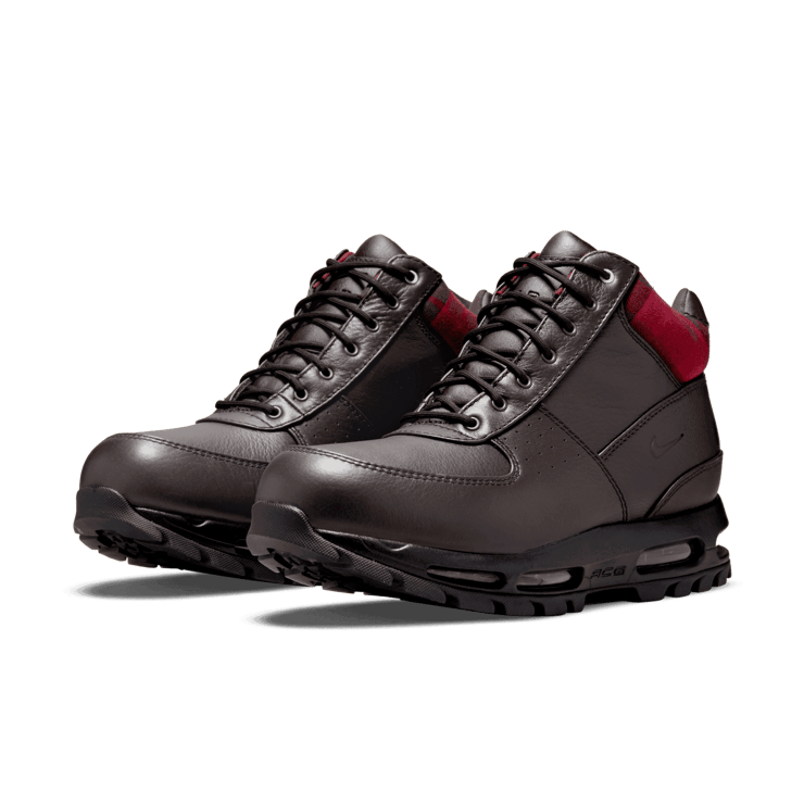 Nike Air Max Goadome SE Shadow Brown Tartan Angle 2