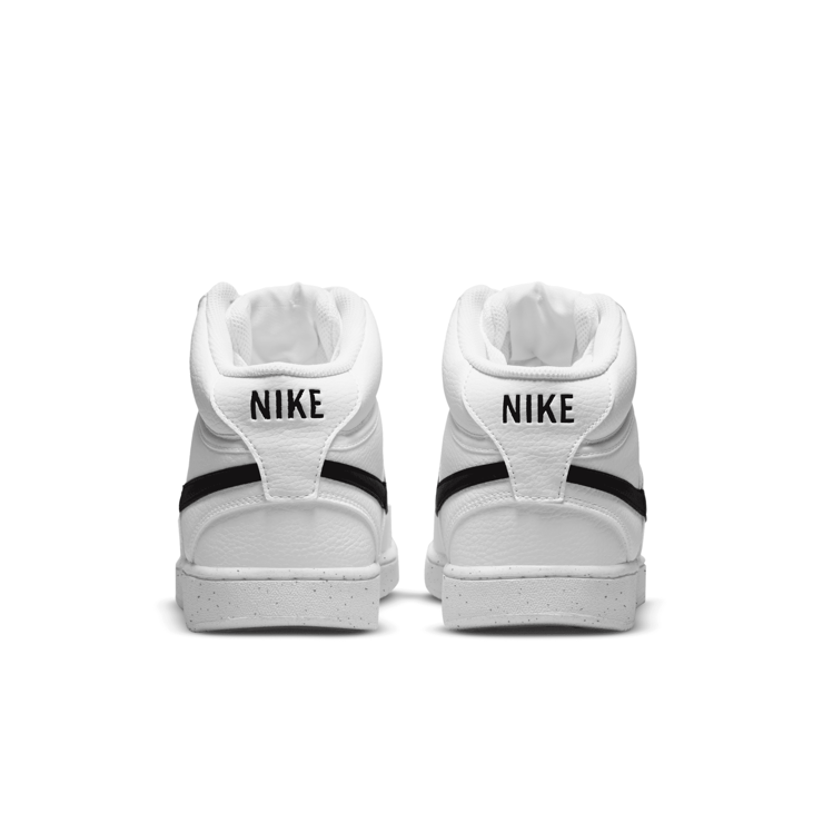 Nike Court Vision Mid Next Nature White Black Angle 4