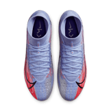 Nike Mercurial Superfly 8 FG Kylian Mbappe Flames (Purple Sole) Angle 1