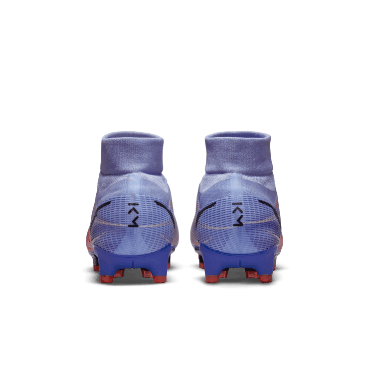 Nike Mercurial Superfly 8 FG Kylian Mbappe Flames (Purple Sole) Angle 3