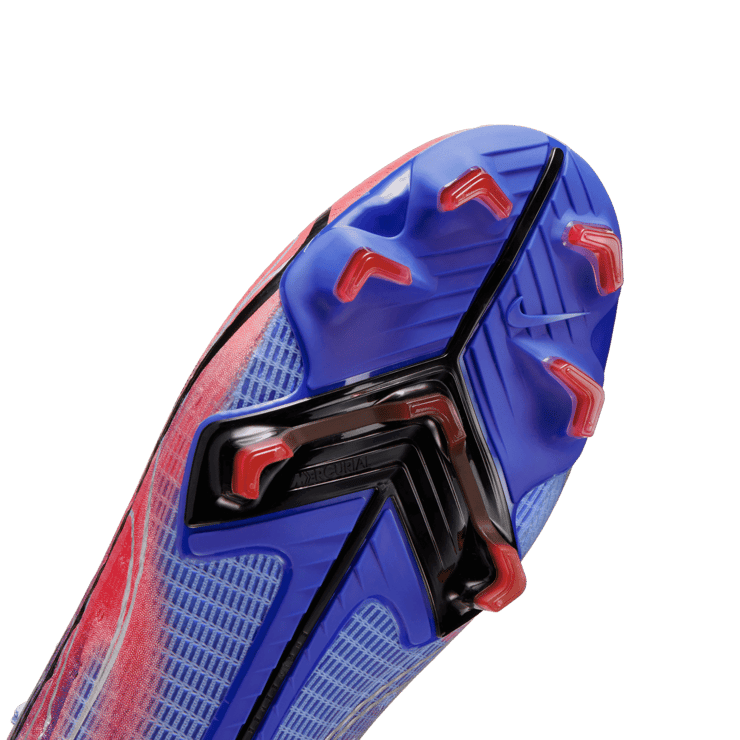 Nike Mercurial Superfly 8 FG Kylian Mbappe Flames (Purple Sole) Angle 4