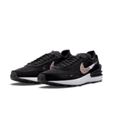 Nike Waffle One Black Leopard (W) Angle 2