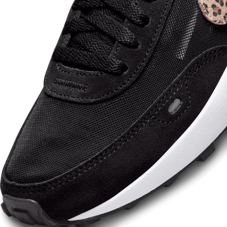 Nike Waffle One Black Leopard (W) Angle 4