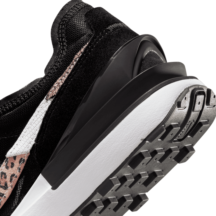 Nike Waffle One Black Leopard (W) Angle 5