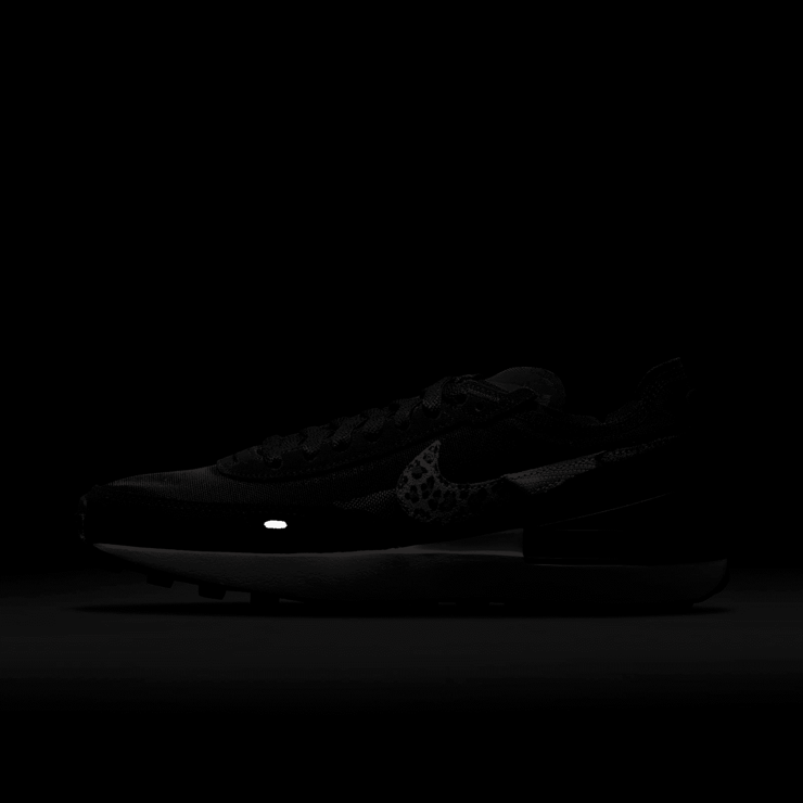 Nike Waffle One Black Leopard (W) Angle 6