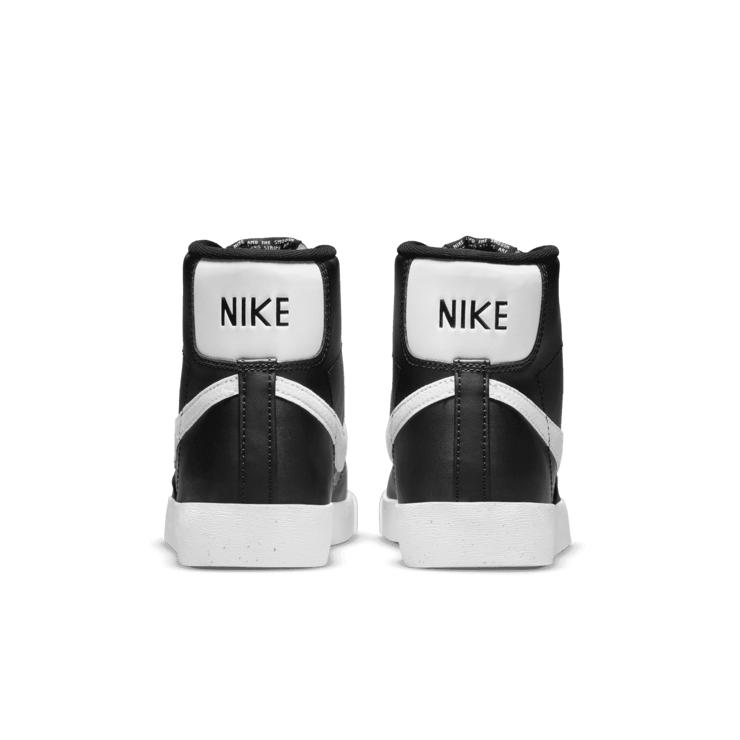 Nike Blazer Mid 77 Next Nature Black White (W) Angle 3