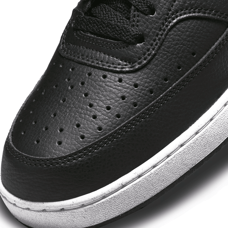 Nike Court Vision Mid Next Nature Black White Angle 6