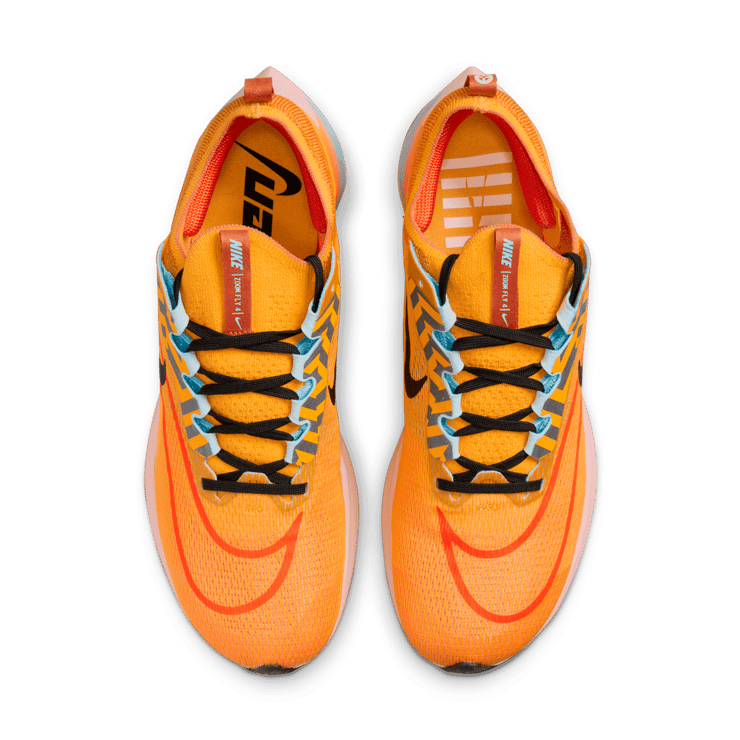 Nike Zoom Fly 4 University Gold Magma Orange Angle 1