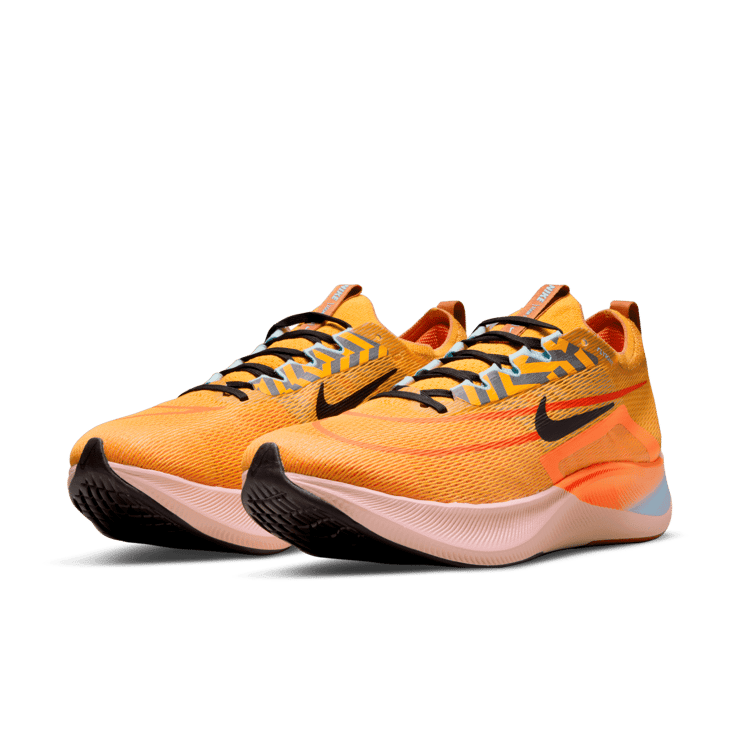 Nike Zoom Fly 4 University Gold Magma Orange Angle 2