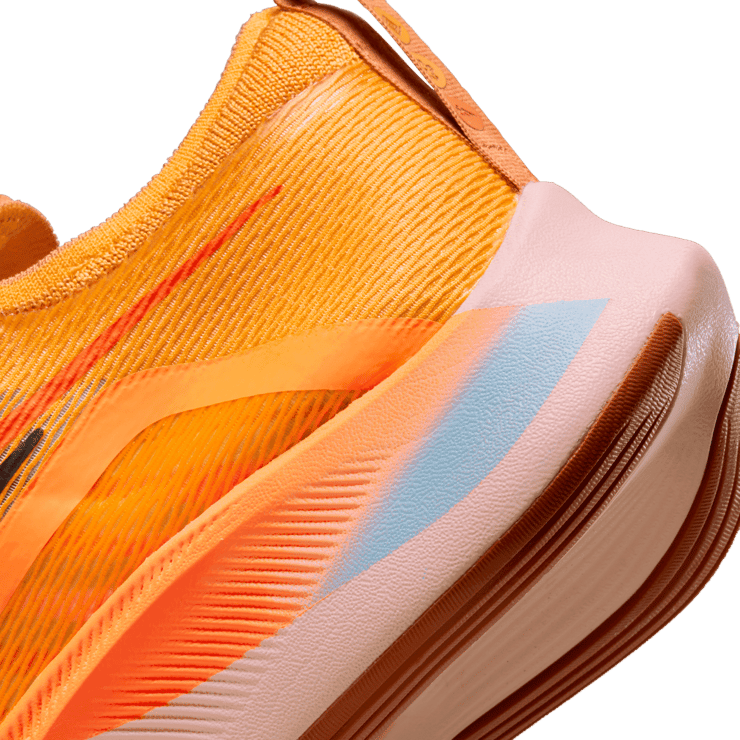Nike Zoom Fly 4 University Gold Magma Orange Angle 5