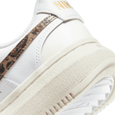 Nike Court Vision Alta Low White Light Bone Sail Archaeo Brown (W) Angle 5