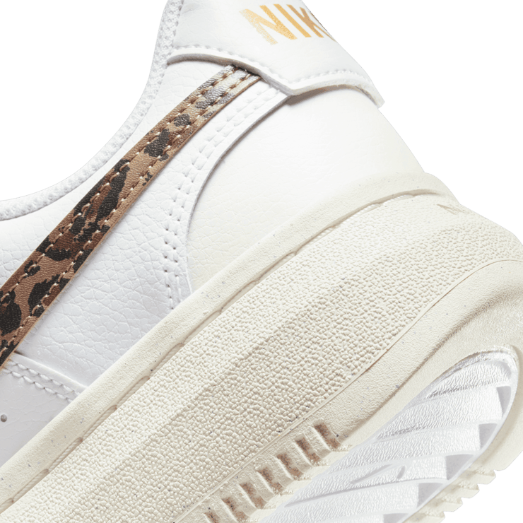 Nike Court Vision Alta Low White Light Bone Sail Archaeo Brown (W) Angle 5