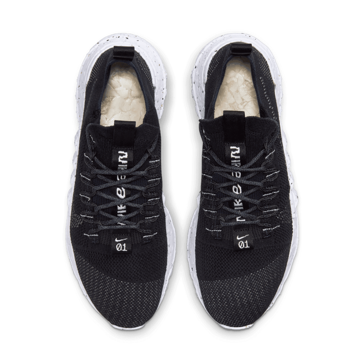 Nike Space Hippie 01 Black Navy Angle 1