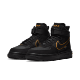 Nike Air Force 1 Boot Cordura Black Gold Angle 2