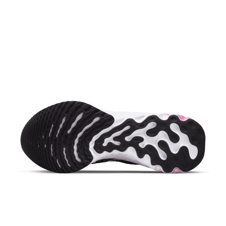 Nike React Infinity Run Flyknit 3 Black Pink Turquoise (W) Angle 0