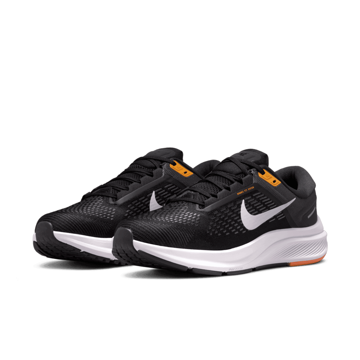Nike Air Zoom Structure 24 Black Kumquat Angle 2