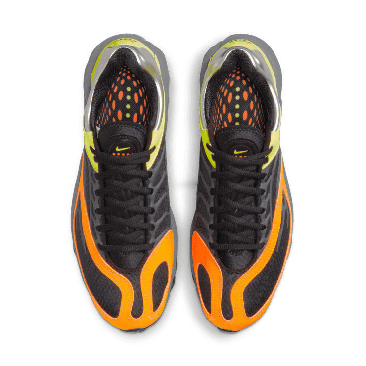 Nike Air Tuned Max Black Volt Orange Angle 1