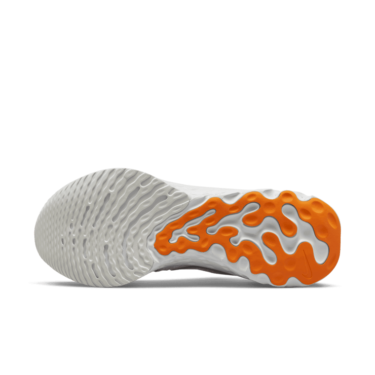 Nike React Infinity Run Flyknit 3 White Grey Kumquat Angle 0