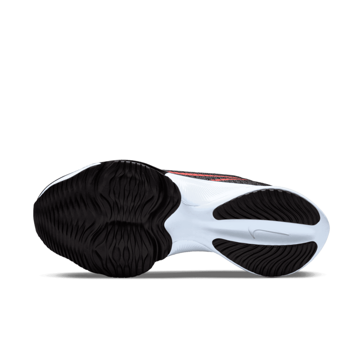 Nike Air Zoom Tempo Next% Flyknit Black Flash Crimson White Angle 0