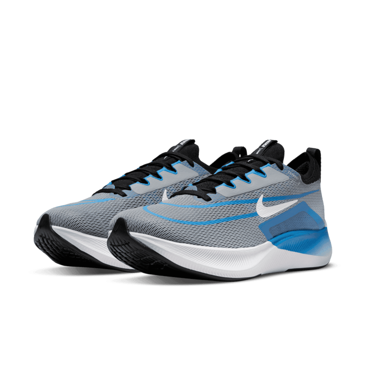 Nike Zoom Fly 4 Wolf Grey Photo Blue Angle 2