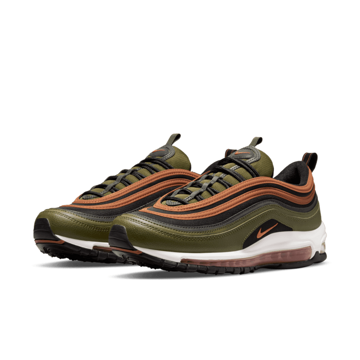 Nike Air Max 97 Black Olive Angle 2