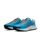 Nike Pegasus Trail 3 Laser Blue Habanero Red Angle 2