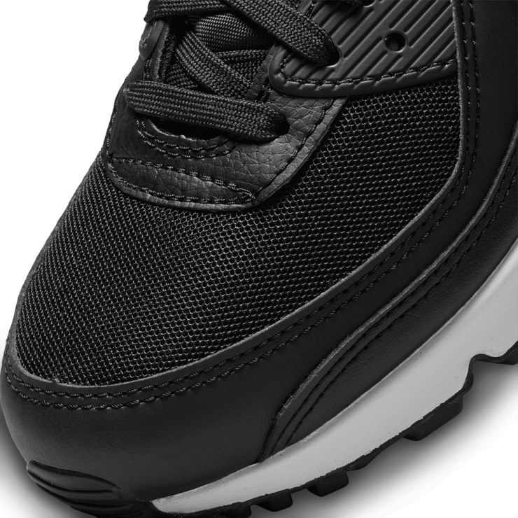 Nike Air Max 90 Black White (W) Angle 5