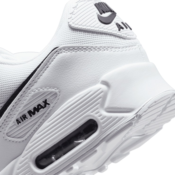 Nike Air Max 90 Next Nature White Black (W) Angle 3