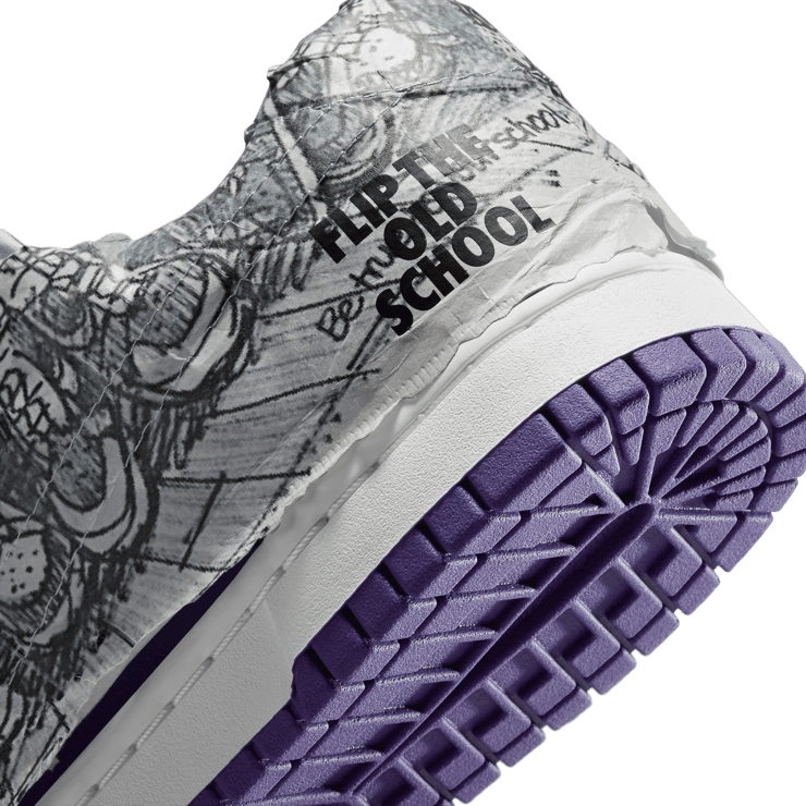 Nike Dunk Low Flip The Old School (W) Angle 5