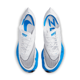 Nike ZoomX Vaporfly Next% 2 White Photo Blue Angle 1