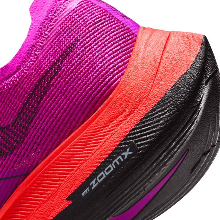 Nike ZoomX Vaporfly Next% 2 Hyper Violet Flash Crimson Angle 5