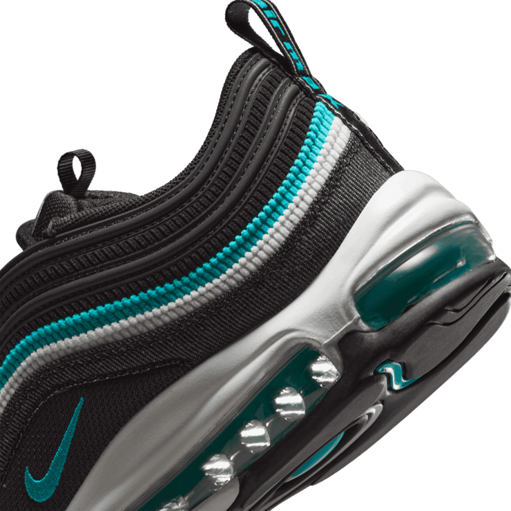 Nike Air Max 97 Black Sport Turquoise Angle 6