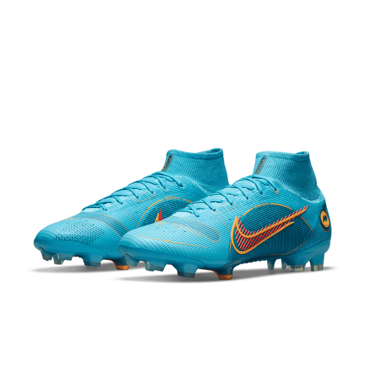 Nike Mercurial Superfly 8 FG Blueprint Pack Chlorine Blue Angle 2