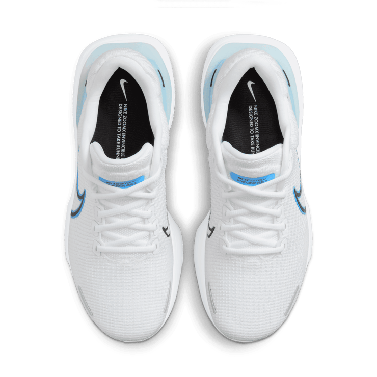 Nike ZoomX Invincible Run Flyknit 2 White University Blue Angle 1