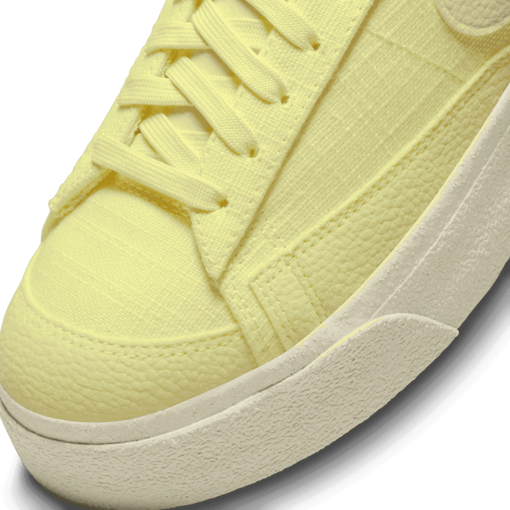 Nike Blazer Low Platform SE Next Nature Air Sprung Citron Tint Angle 4