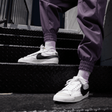 Nike Blazer Low 77 Jumbo White Black Sail (W) Angle 0